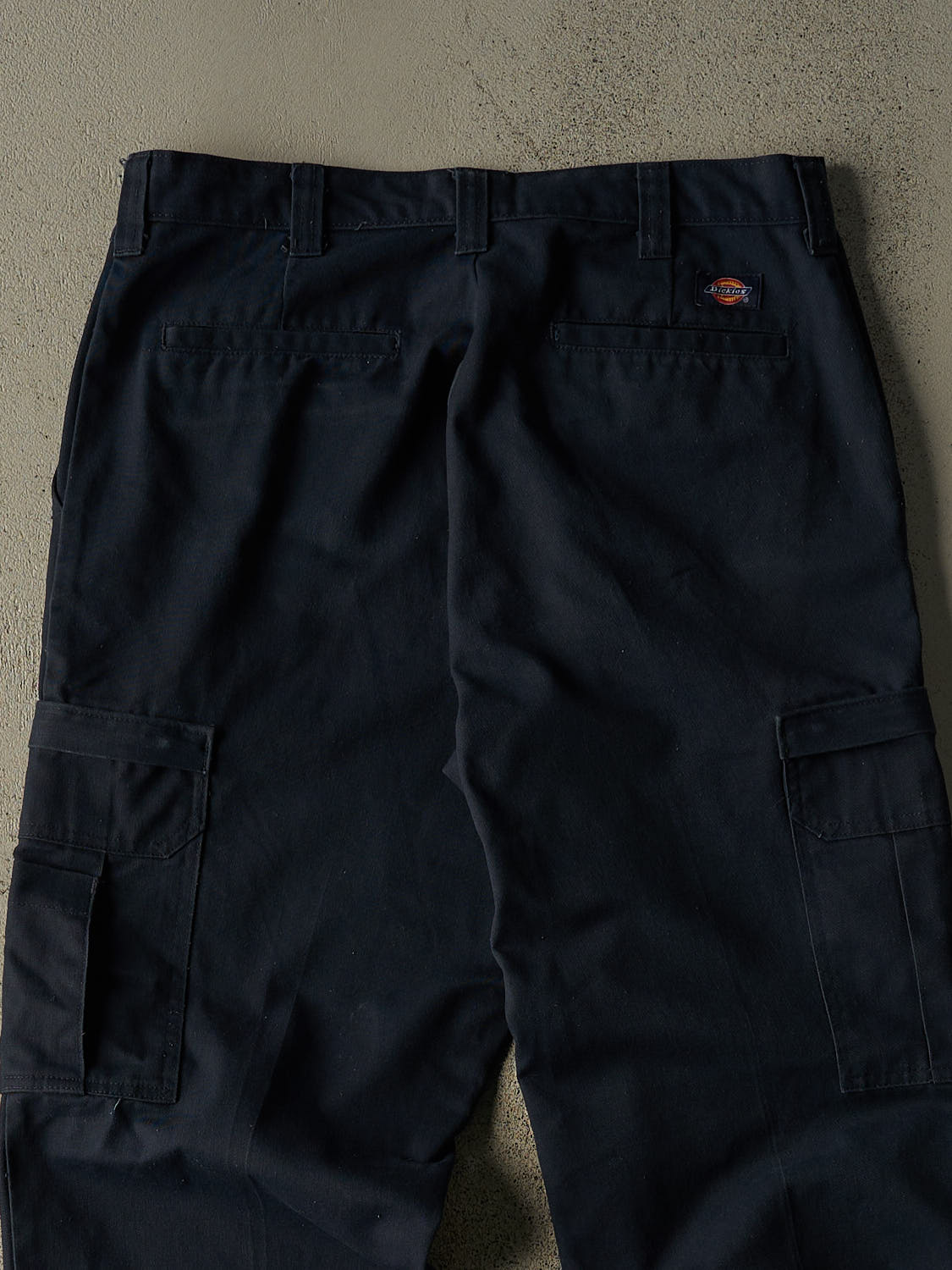 Vintage 90s Navy Blue Dickies Cargo Work Pants (34x29)