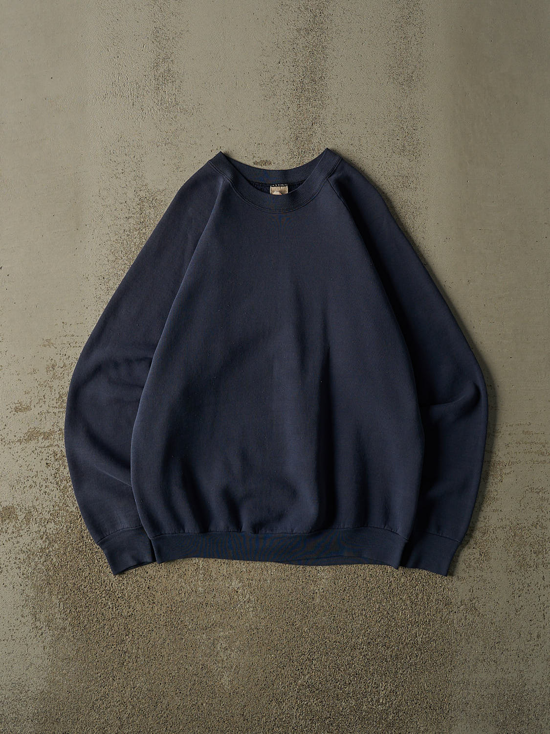 Vintage 80s Blue Blank Crewneck (M/L)