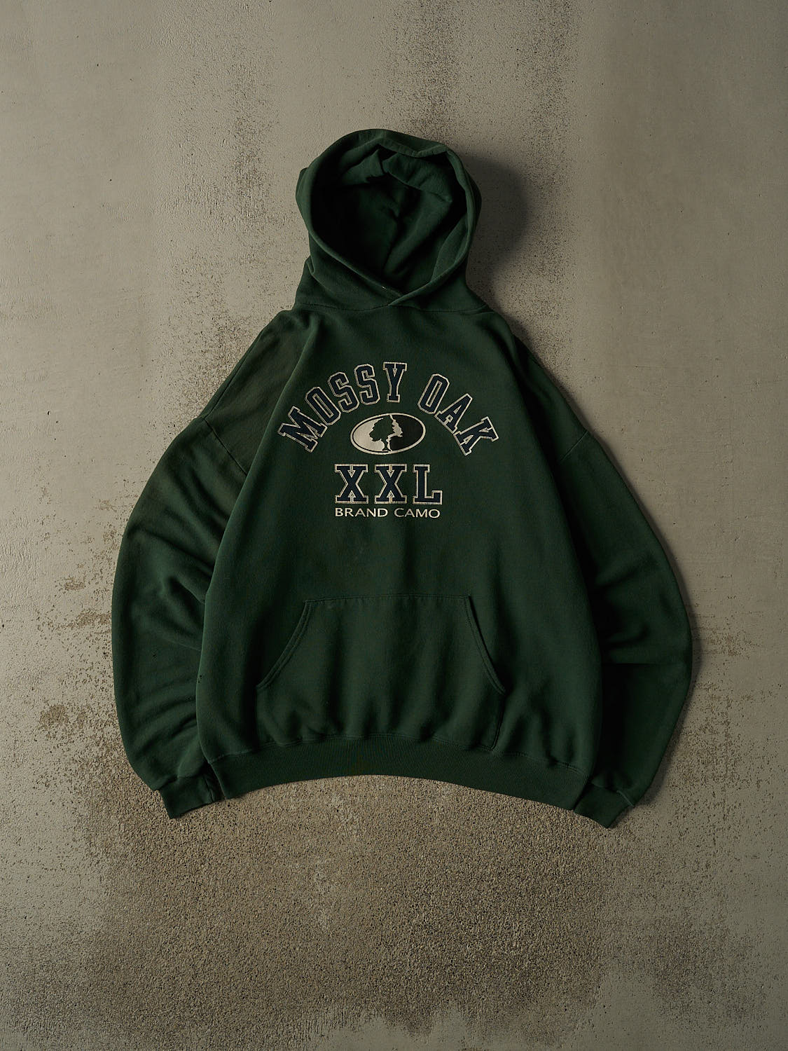 Vintage 90s Green Mossy Oak Hoodie (L/XL)