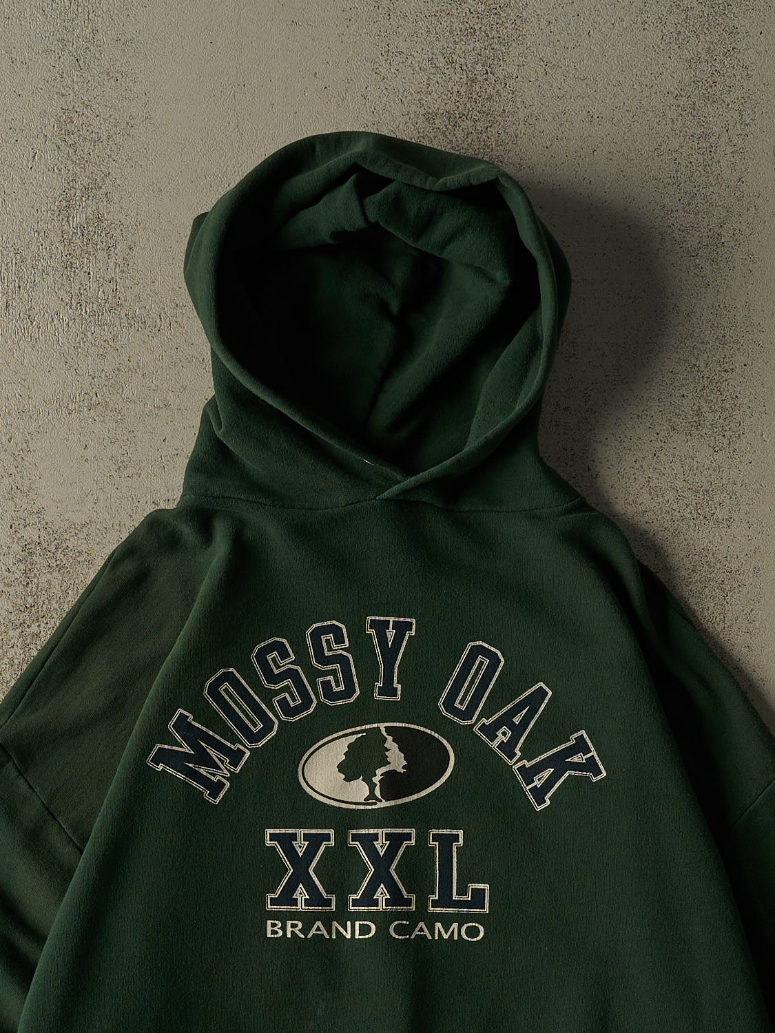 Vintage 90s Green Mossy Oak Hoodie (L/XL)