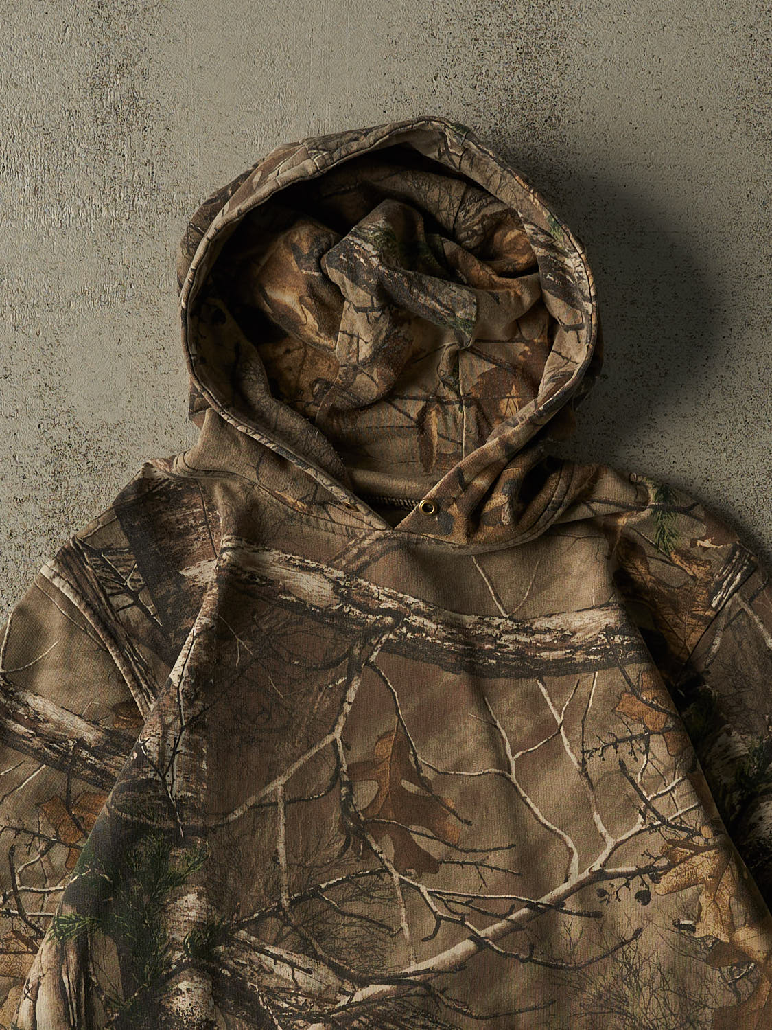 Vintage Y2K Camo Realtree Hoodie (L)