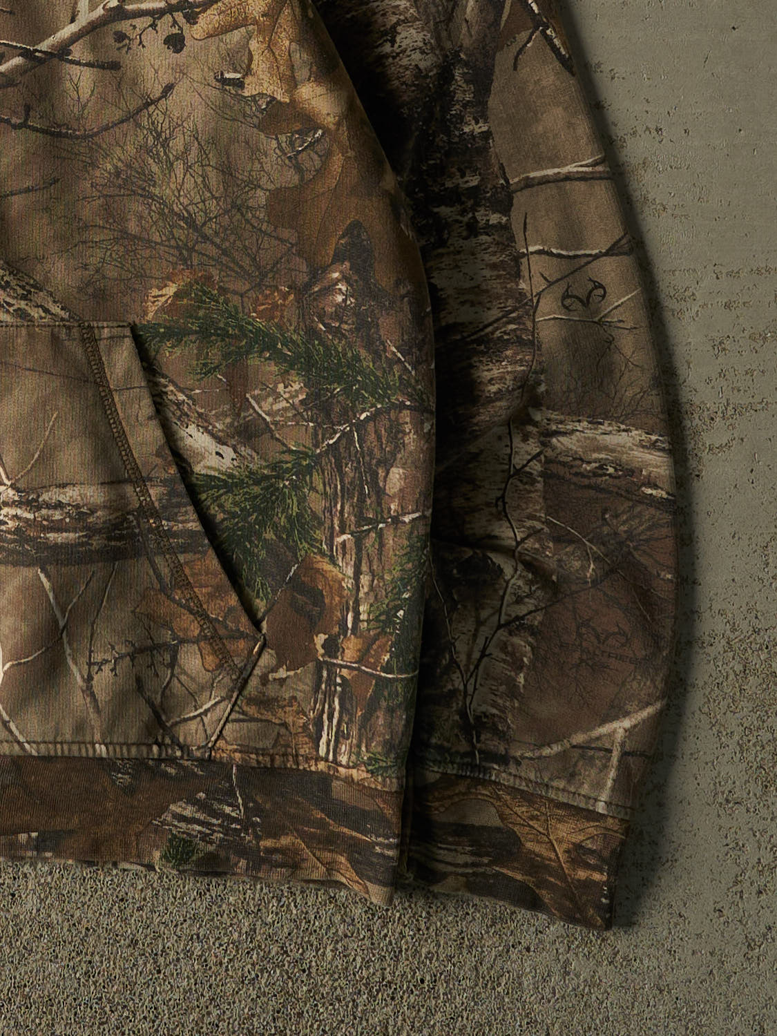 Vintage Y2K Camo Realtree Hoodie (L)