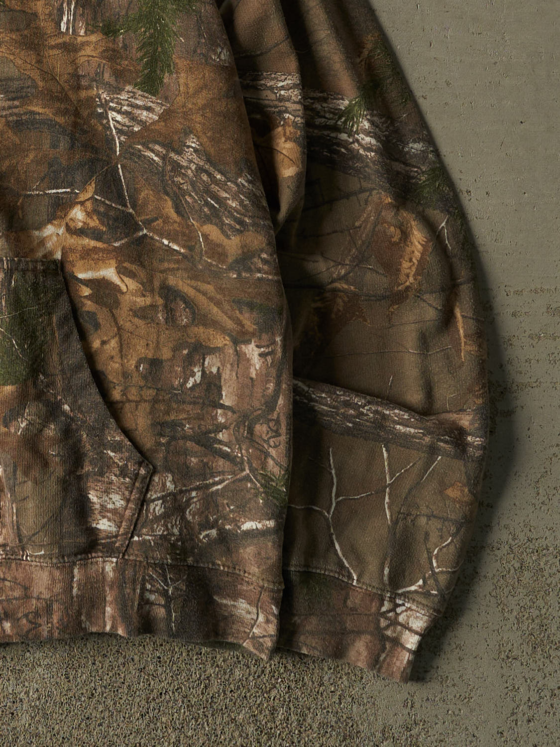 Vintage 90s Camo Realtree Logo Hoodie (L/XL)