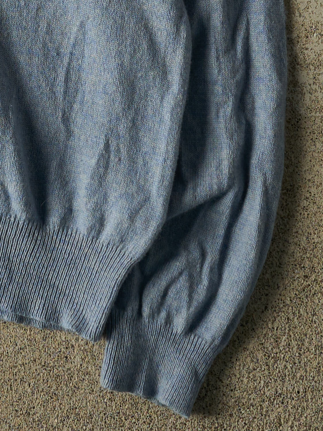 Vintage 90s Blue Polo Lambswool Knit (L/XL)