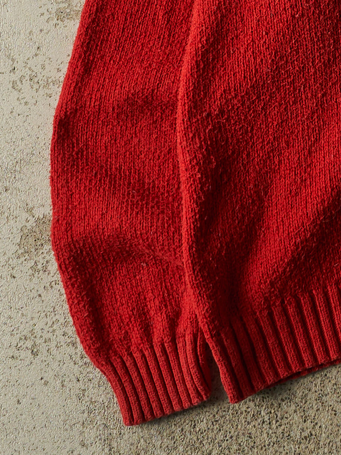 Vintage 90s Red Polo Knit Sweater (XL/XXL)