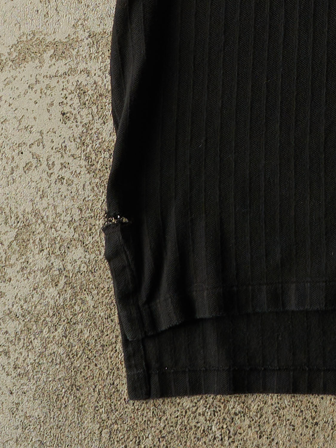 Vintage 90s Black Polo Collared Tee (XL/XXL)