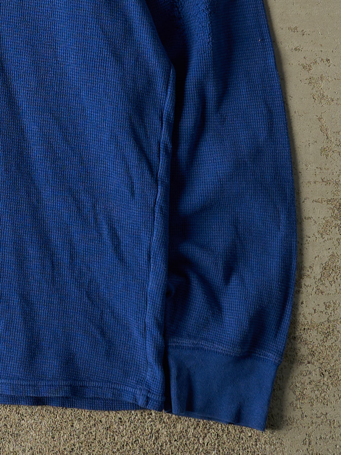 Vintage Y2K Blue Polo Thermal Long Sleeve (XL)