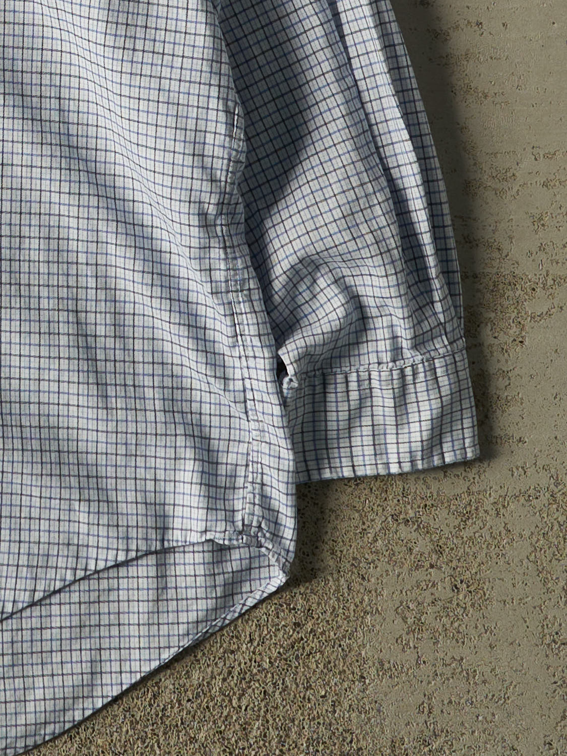 Vintage 90s Blue Polo Long Sleeve Button Up (XL/XXL)