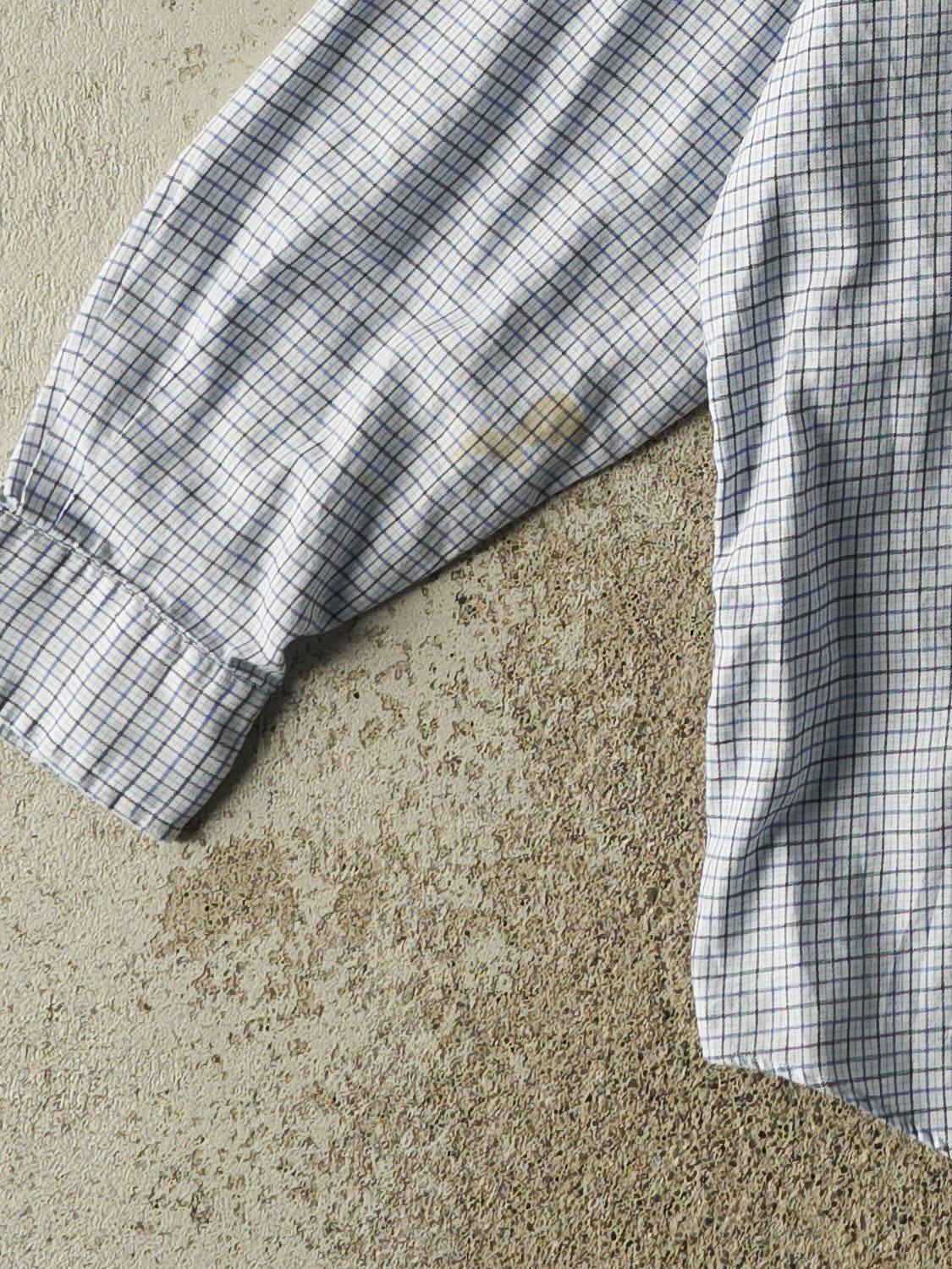 Vintage 90s Blue Polo Long Sleeve Button Up (XL/XXL)