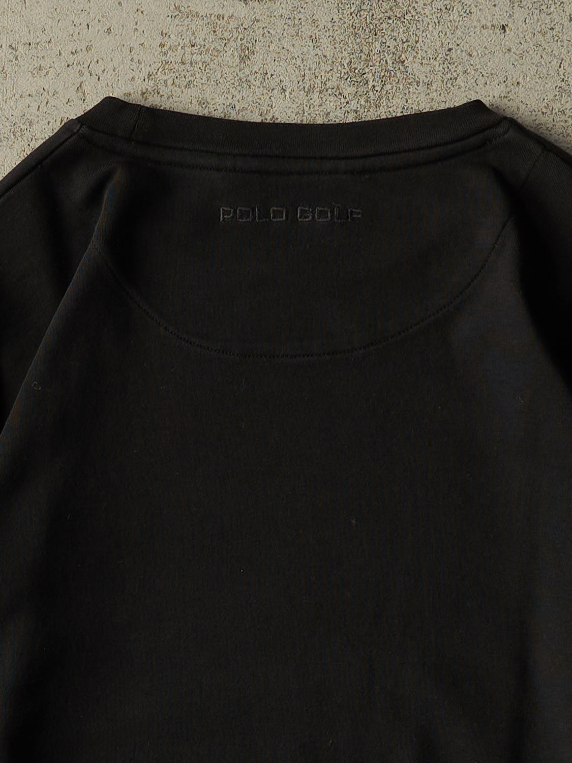 Vintage Y2K Black Polo Golf Embroidered Lightweight Crewneck (XL)