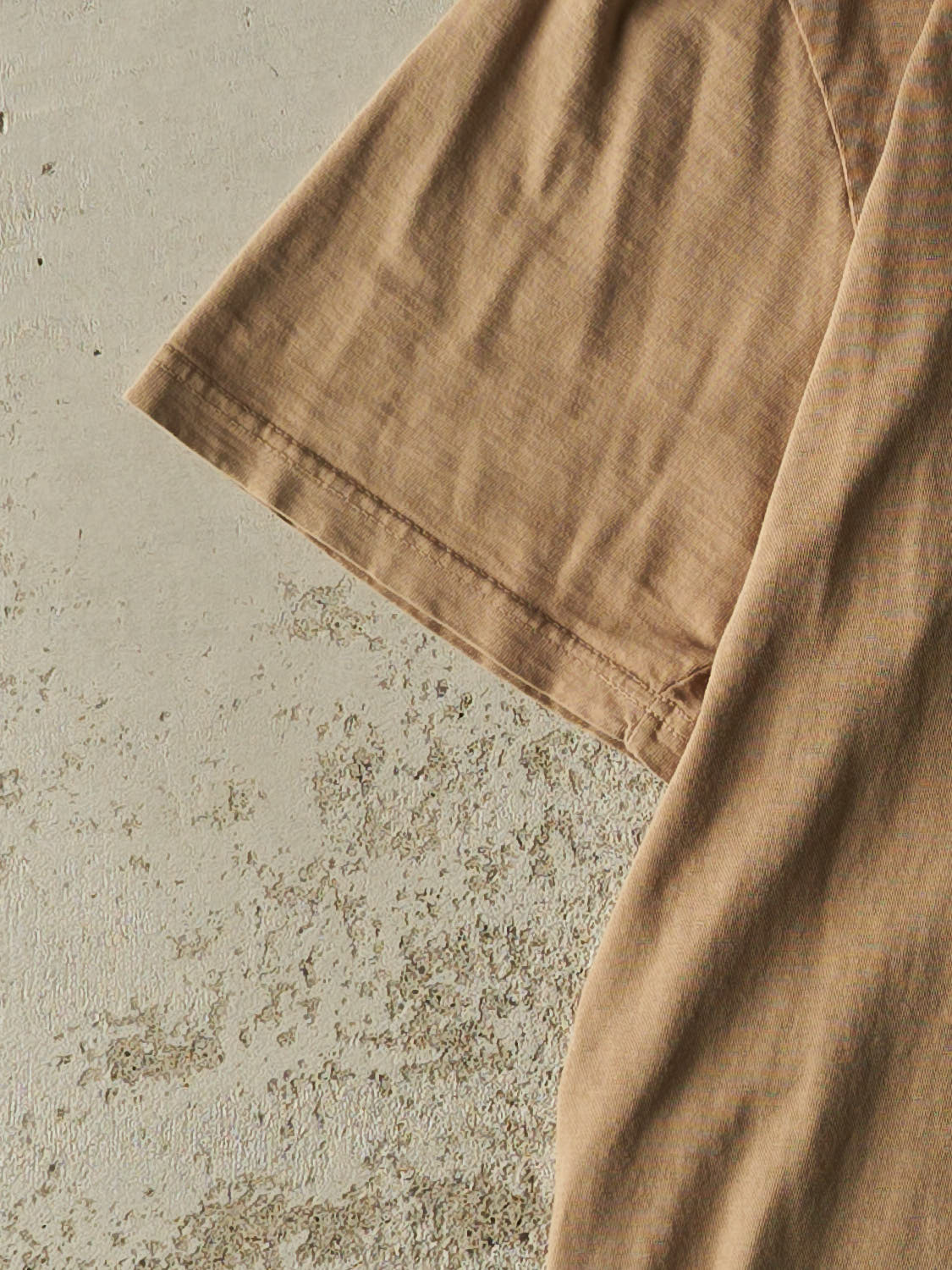 Vintage Y2K Beige Polo Embroidered Tee (M/L)