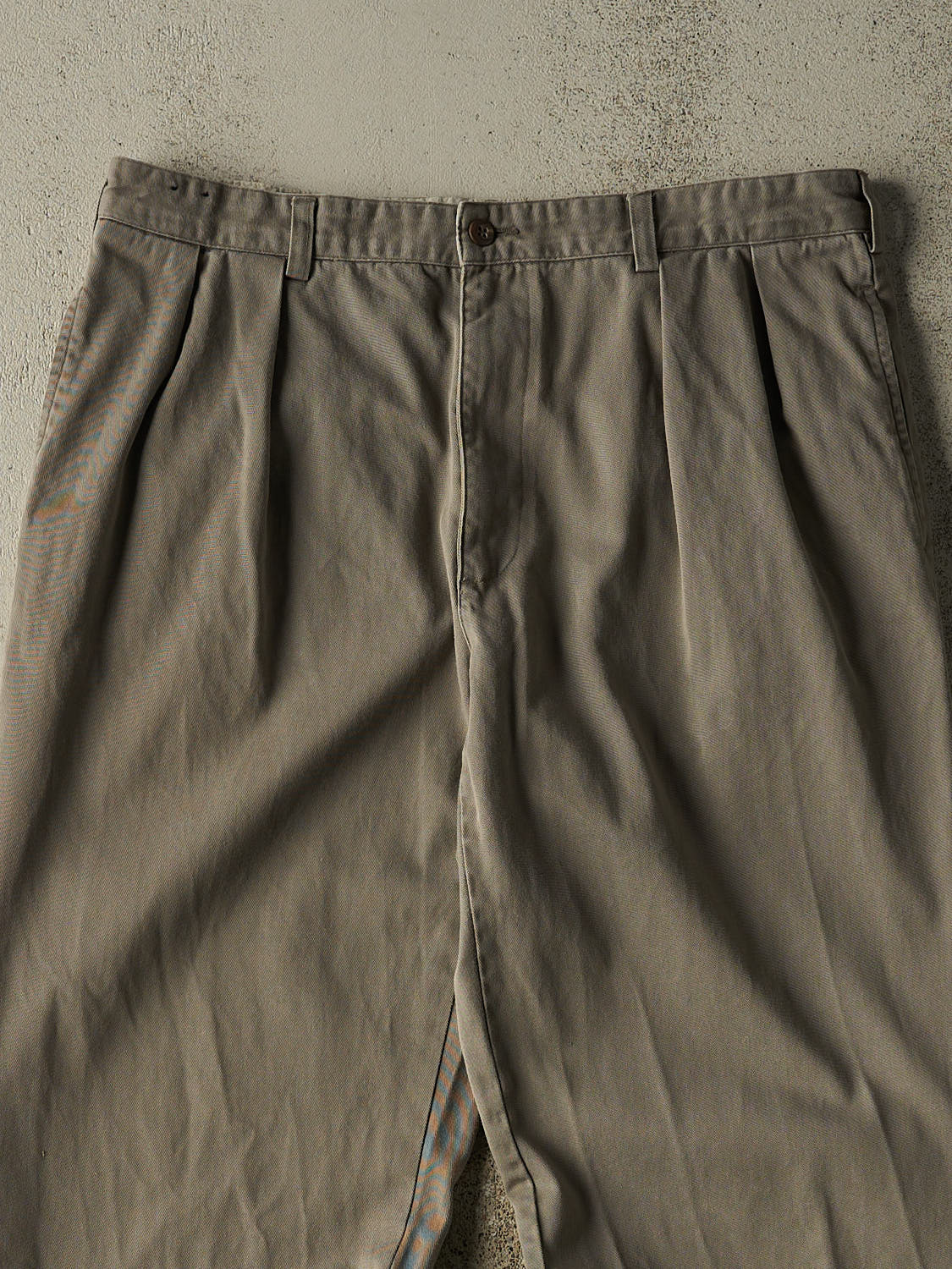 Vintage 90s Grey Polo Ralph Lauren Chino Pants (34x30)