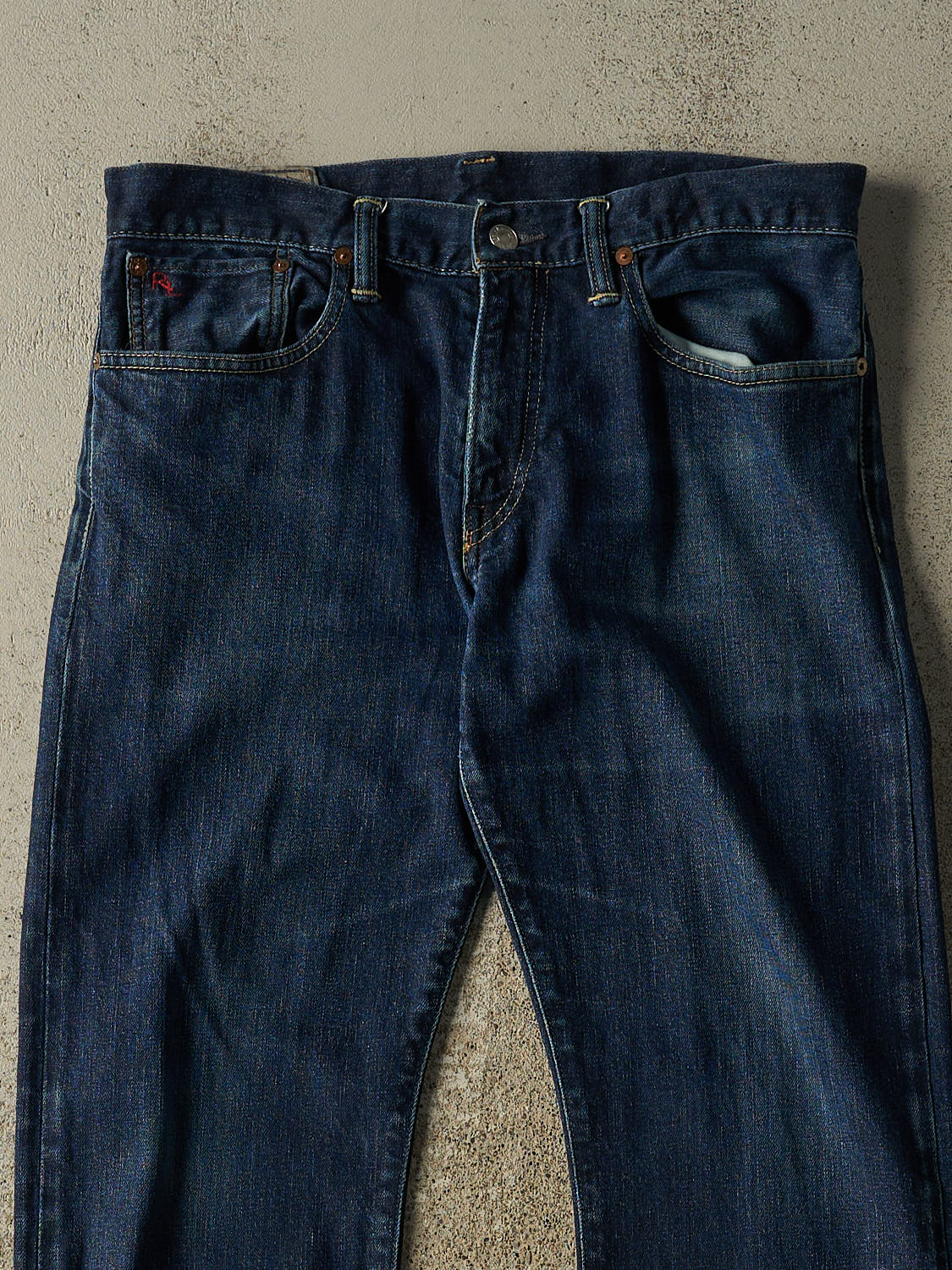 Vintage Y2K Dark Wash Polo Ralph Lauren Jeans (32x29.5)