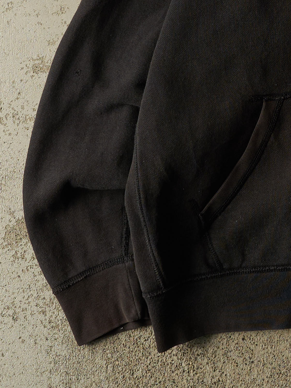Vintage Y2K Black Polo Embroidered Zip Up Hoodie (XL)