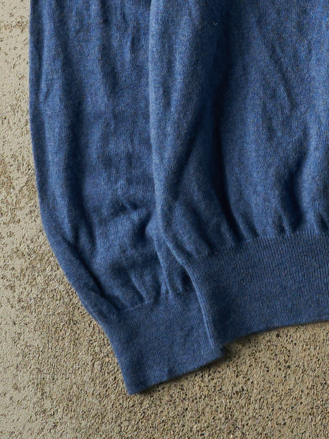 Vintage Y2K Blue Polo Knit Sweater (L/XL)