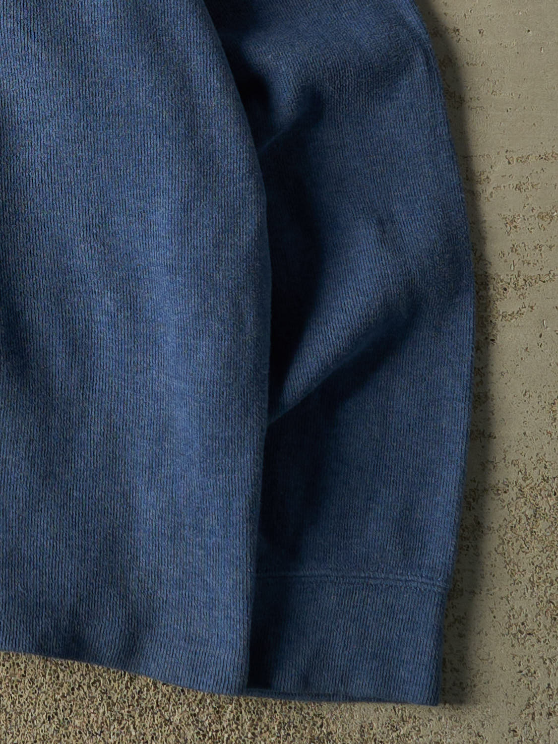 Vintage 90s Blue Polo Quarter Zip Knit (XXL)