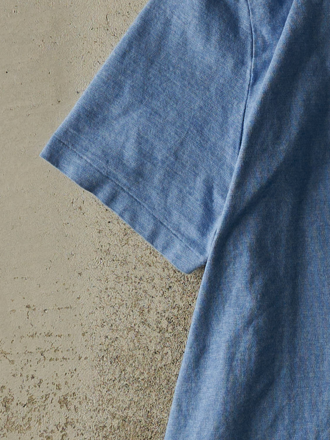 Vintage Y2K Blue Polo Ralph Lauren Quarter Button Tee (XL)
