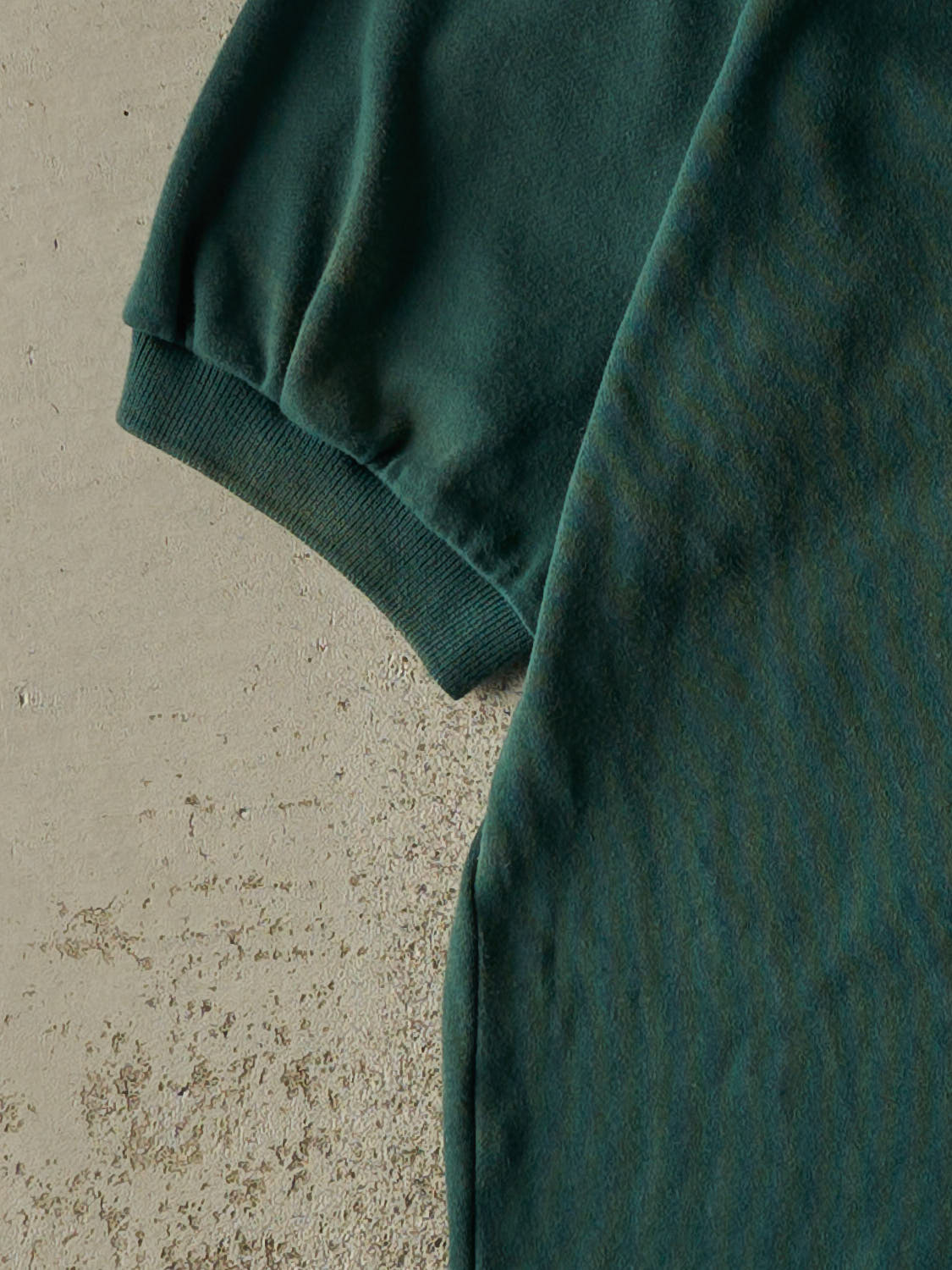 Vintage 90s Green Polo Ralph Lauren Golf Quarter Button Tee (M)