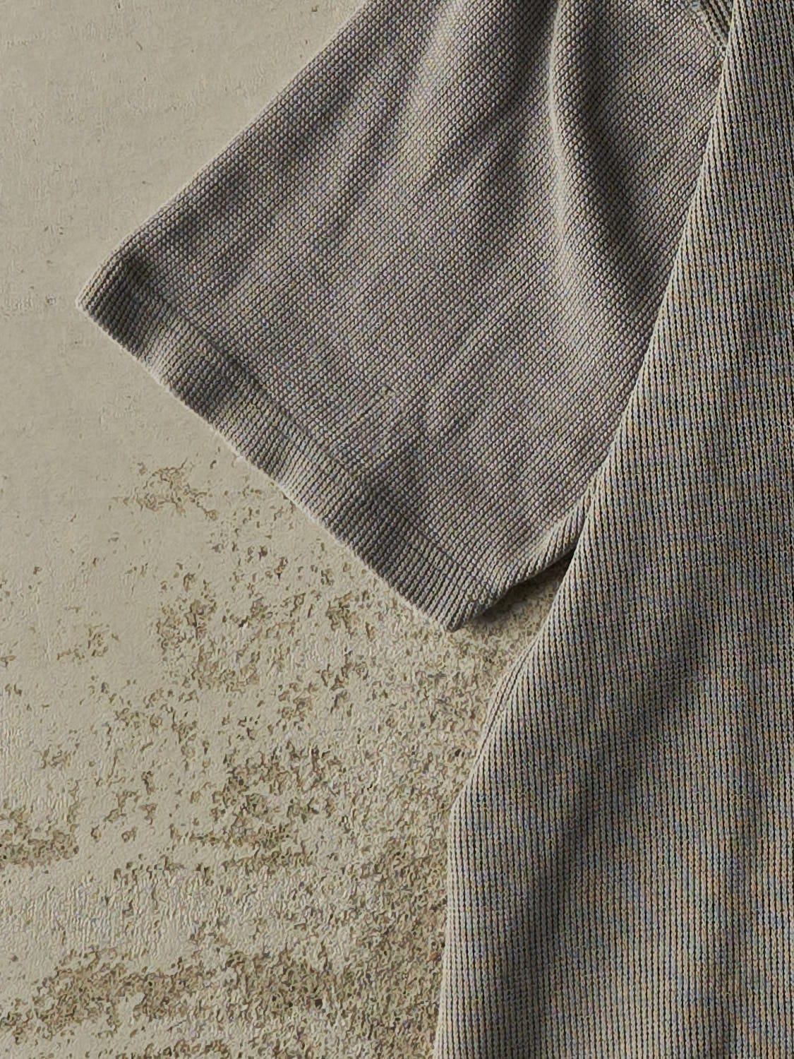 Vintage 90s Grey Polo Sport Ralph Lauren Thermal Tee (L/XL)