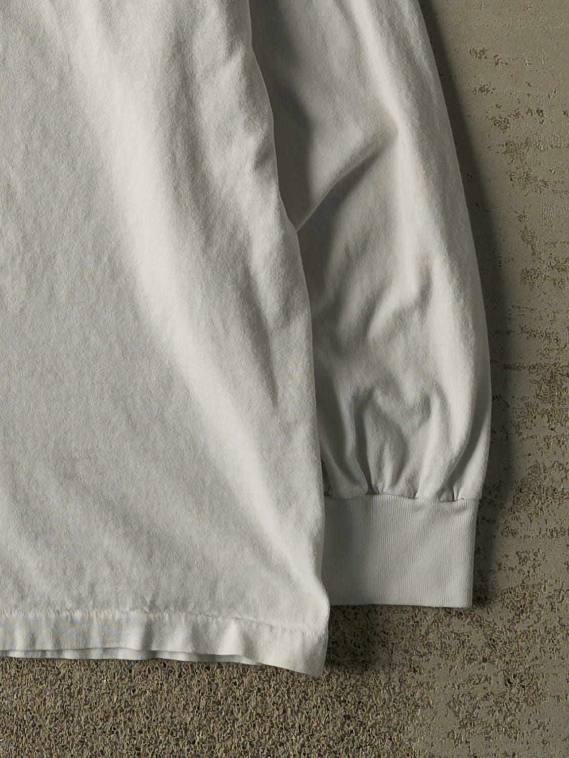 Vintage 90s White Polo Sport Pocket Long Sleeve (L/XL)