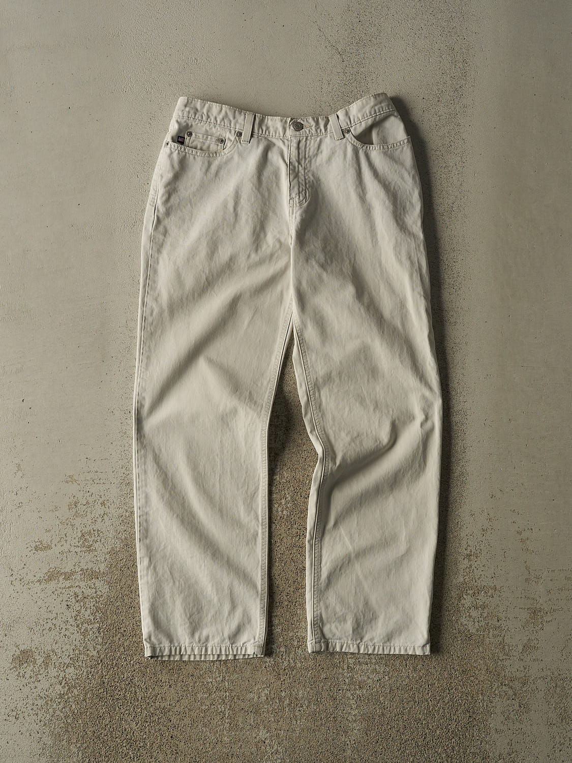 Vintage Y2K Beige Polo Jeans Ralph Lauren Pants (30x28)