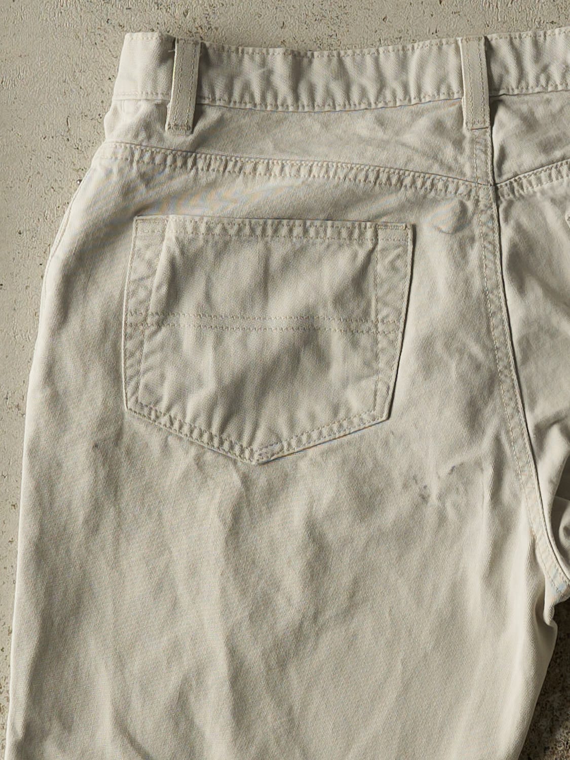 Vintage Y2K Beige Polo Jeans Ralph Lauren Pants (30x28)