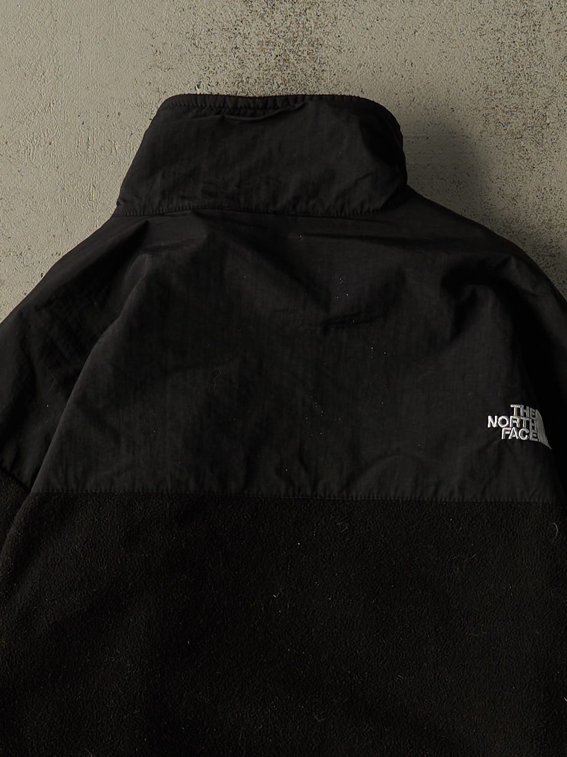 Vintage 90s Black The North Face Fleece Denali Jacket (L/XL)