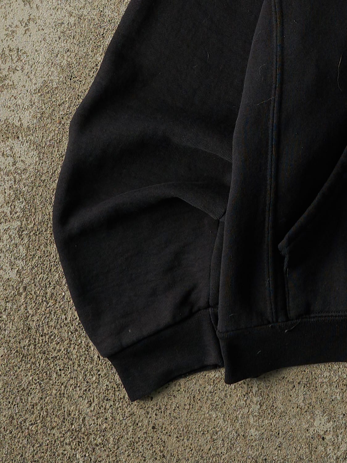 Vintage Y2K Black Russell Athletic OBXVI Hoodie (M)