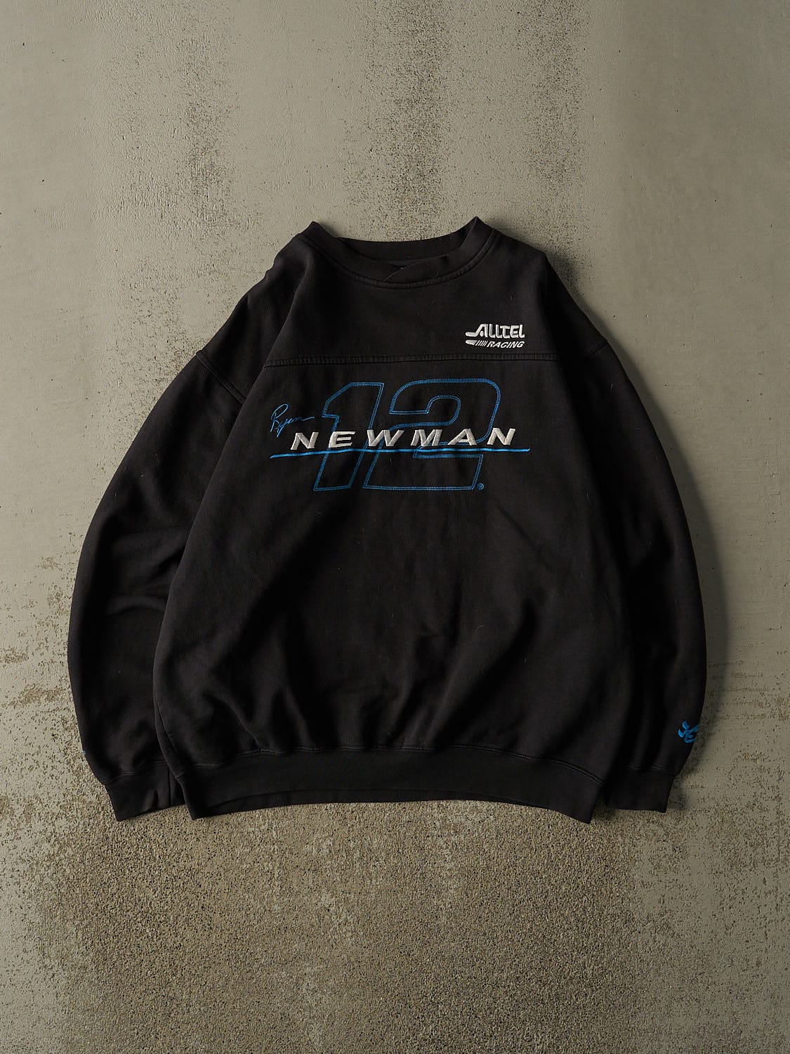 Vintage Y2K Black Ryan Newman #12 Racing  Crewneck (L/XL)