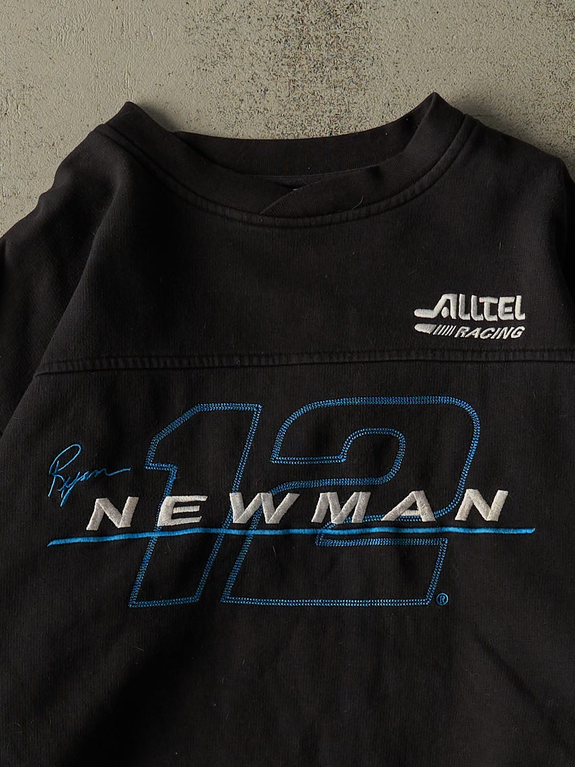 Vintage Y2K Black Ryan Newman #12 Racing  Crewneck (L/XL)