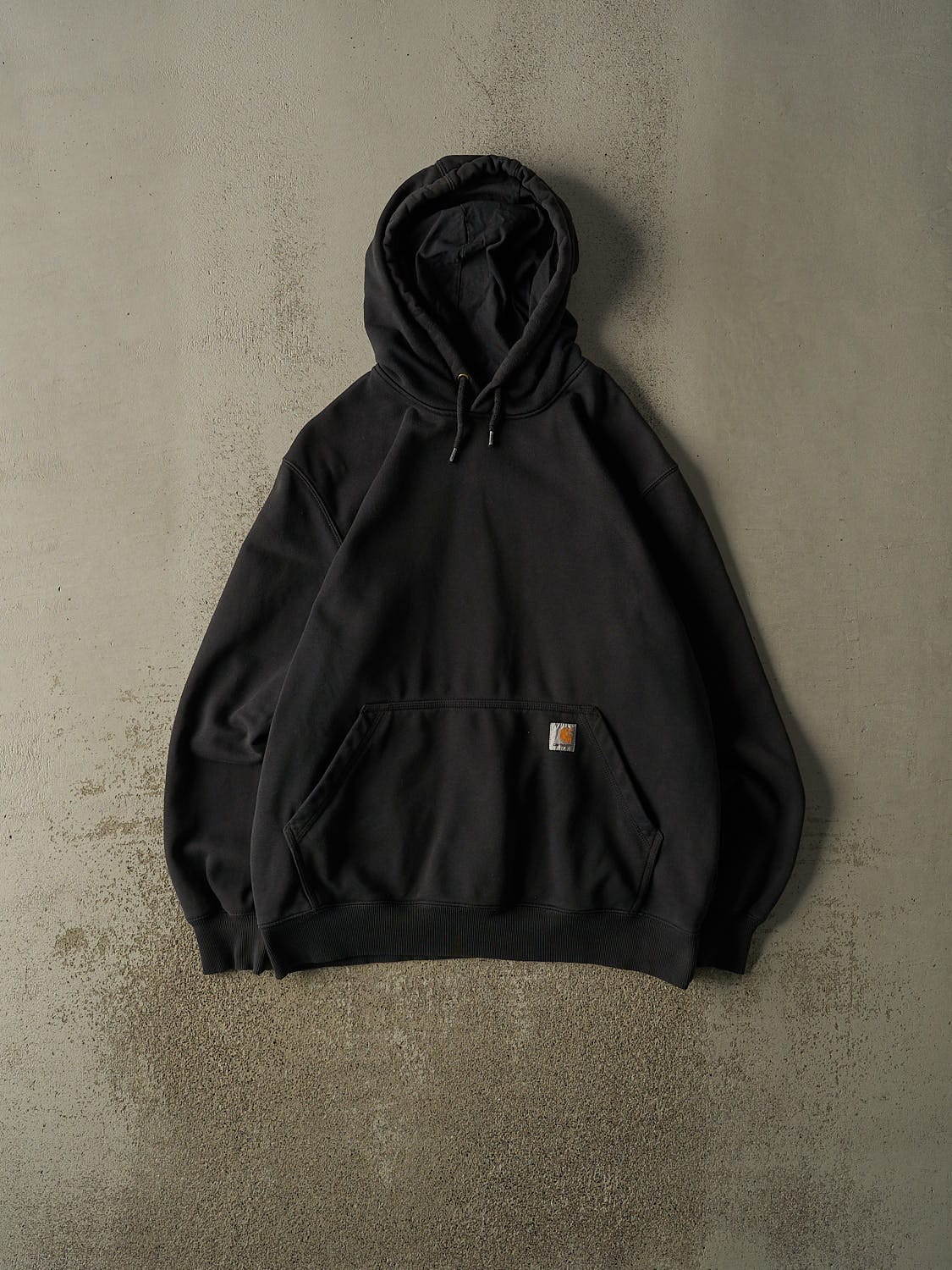 Vintage Y2K Faded Black Carhartt  Rain Defender  Hoodie (XL/XXL)