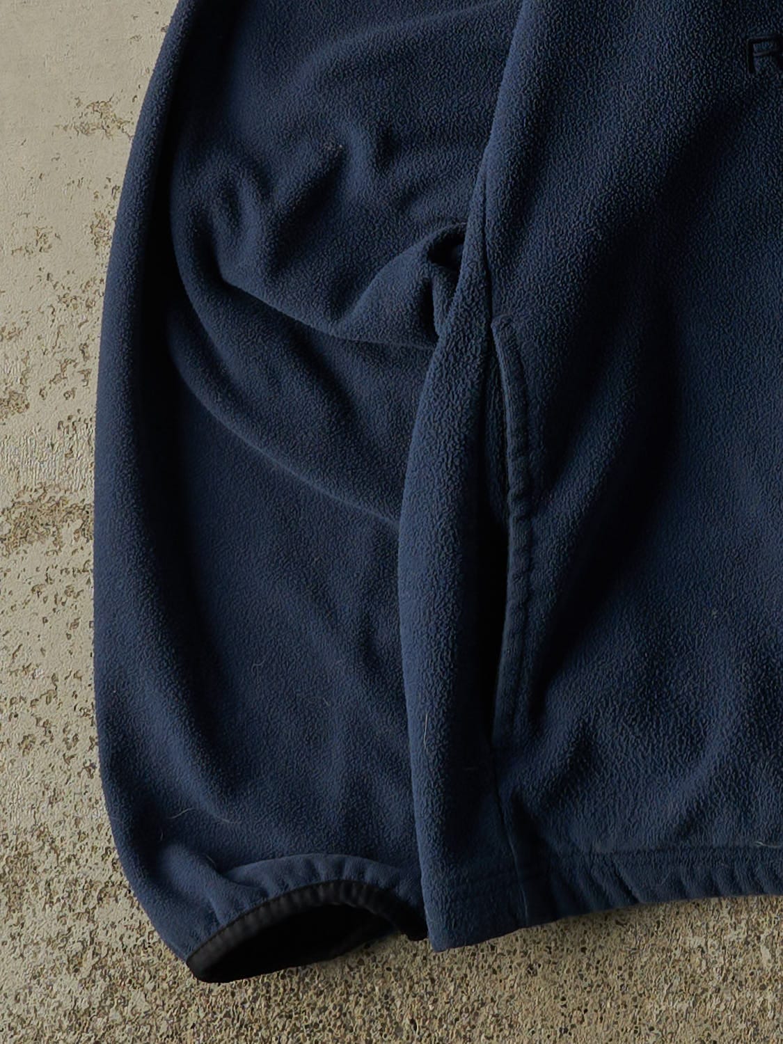 Vintage Y2K Navy Blue Chaps Ralph Lauren Quarter Zip Fleece (M/L)