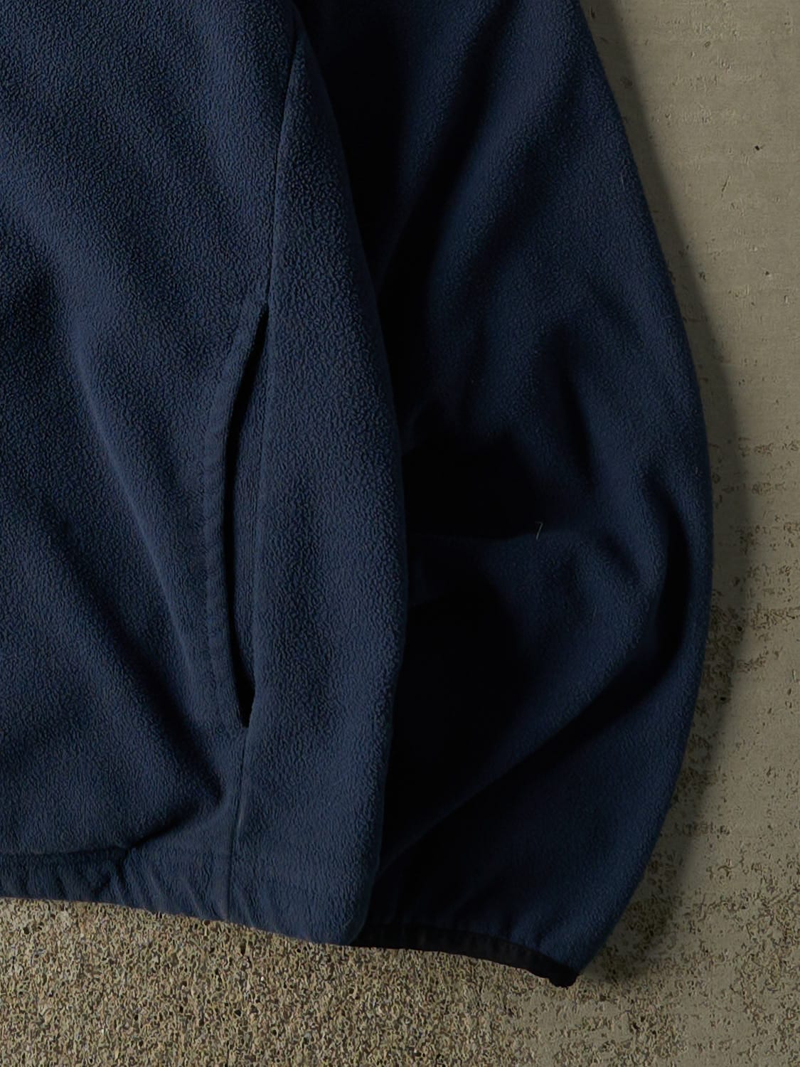 Vintage Y2K Navy Blue Chaps Ralph Lauren Quarter Zip Fleece (M/L)