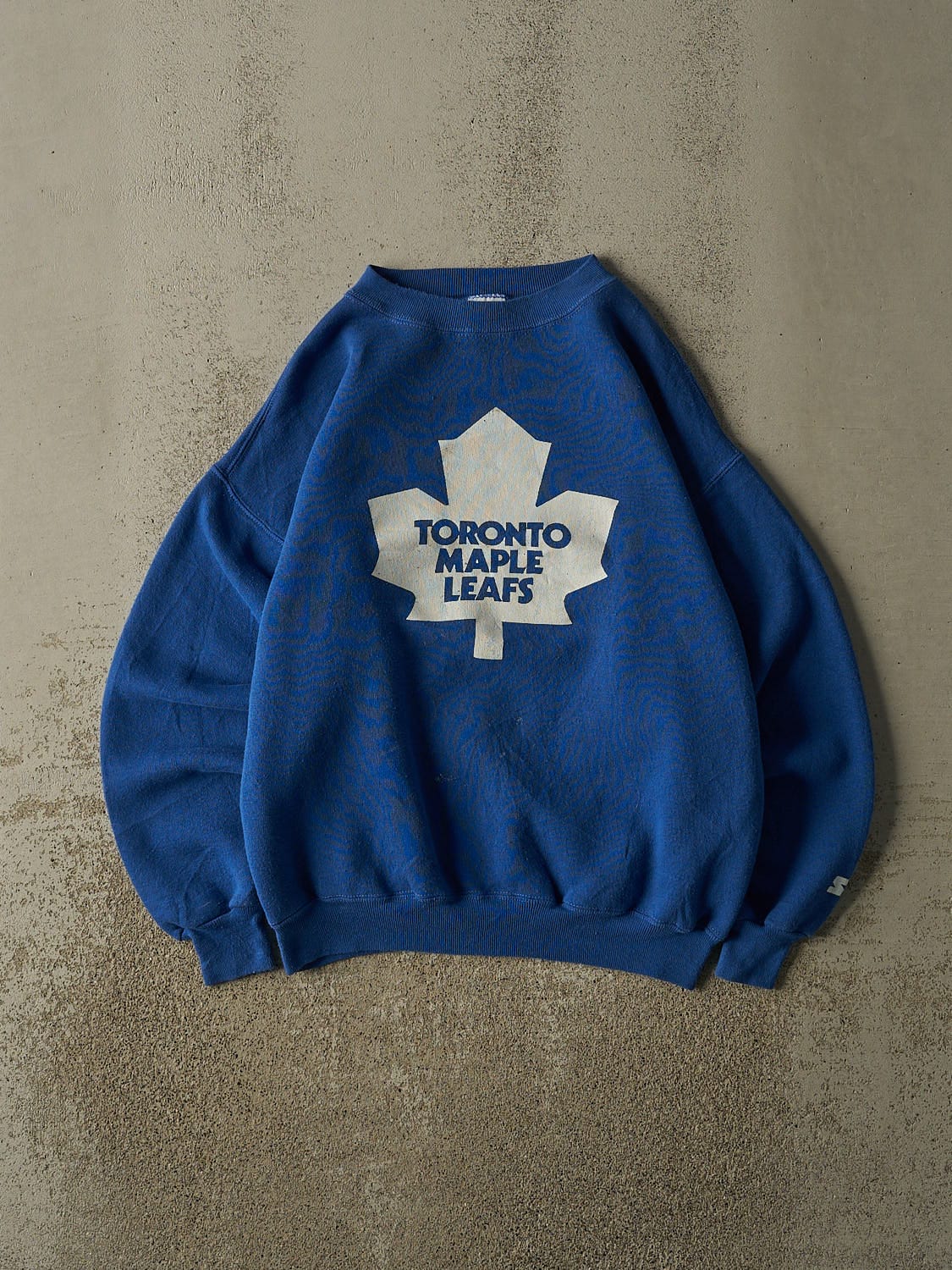 Vintage 90s Blue Toronto Maple Leafs  Starter  Crewneck (L/XL)