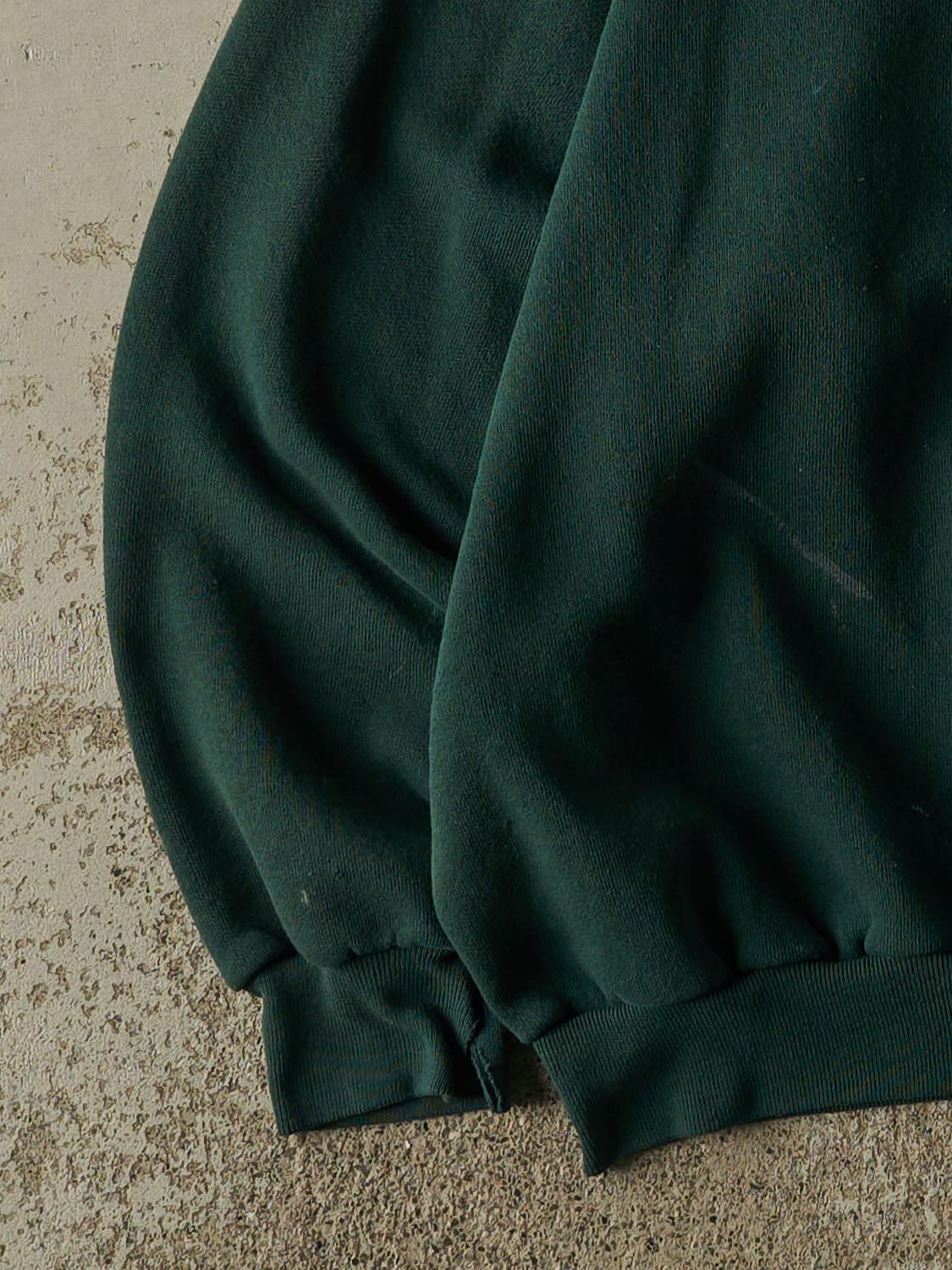 Vintage 90s Sun Faded Green Atlantic City New Jersey Crewneck (L)