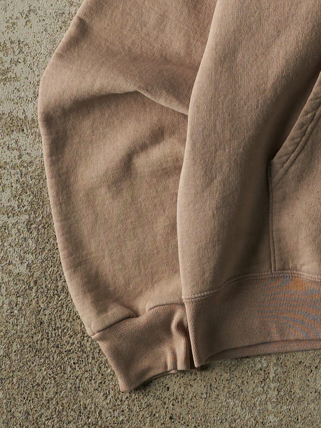 Vintage 90s Beige Champion Iowa State University Hoodie (L )