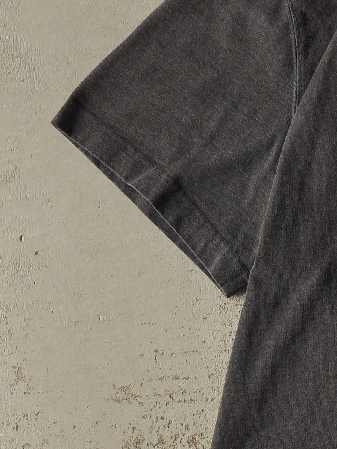 Vintage Y2K Charcoal Grey Dickies Embroidered Pocket Tee (XL/XXL)