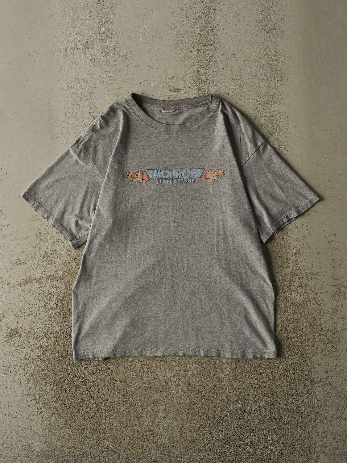 Vintage 90s Grey Monroe Shocks & Struts Tee (M)