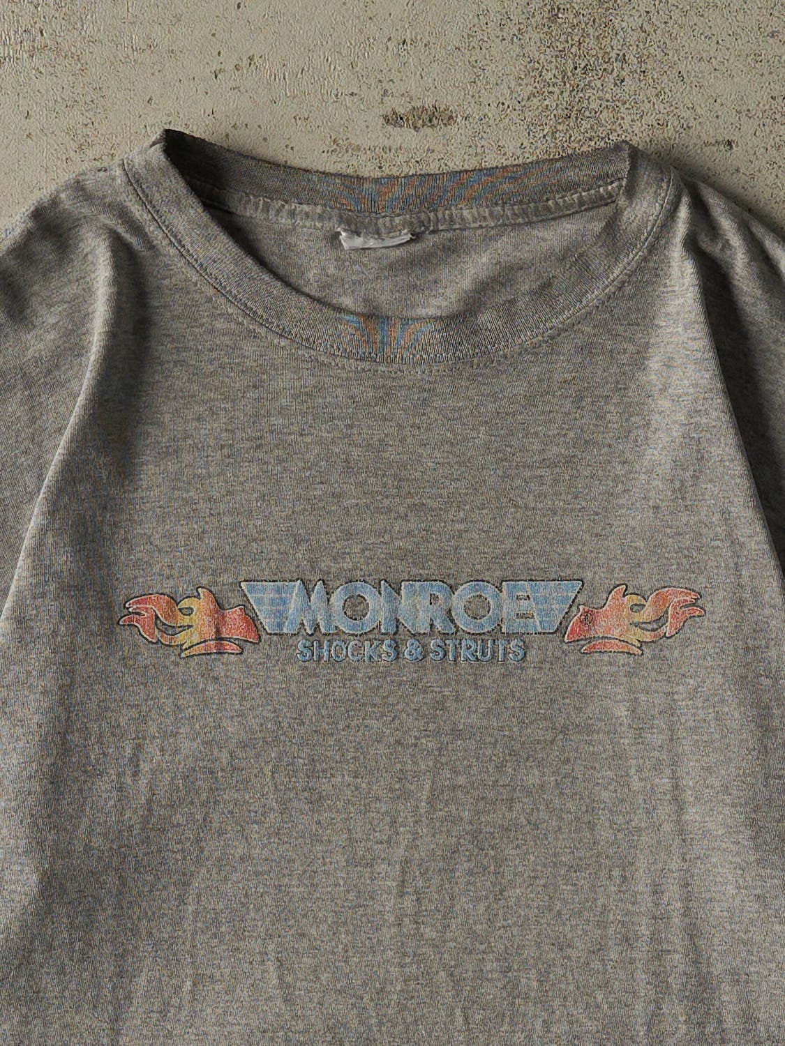 Vintage 90s Grey Monroe Shocks & Struts Tee (M)