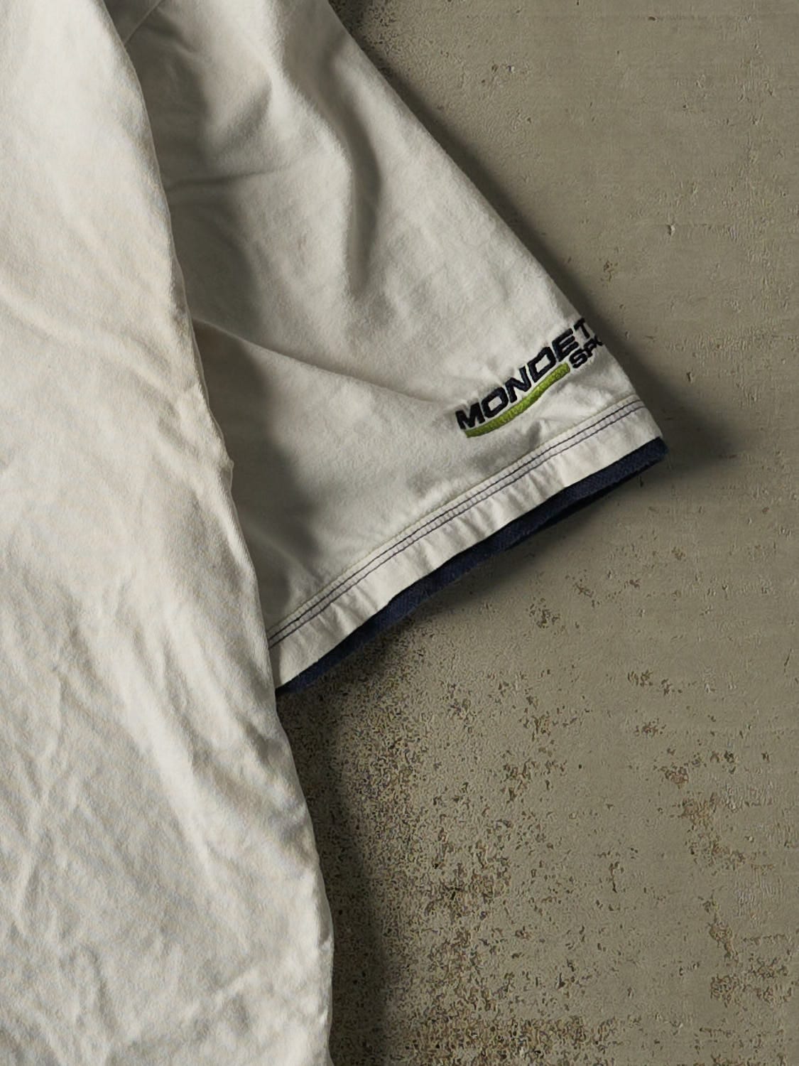 Vintage Y2K White Mondetta Sport Tee (L)