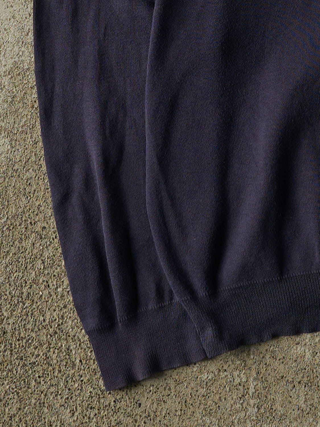 Vintage 90s Navy Blue Polo Ralph Lauren Embroidered Knit (M/L)