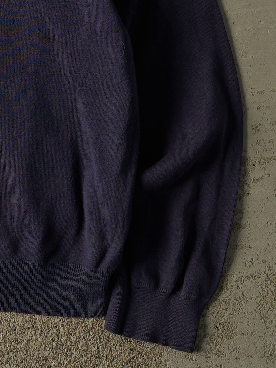 Vintage 90s Navy Blue Polo Ralph Lauren Embroidered Knit (M/L)