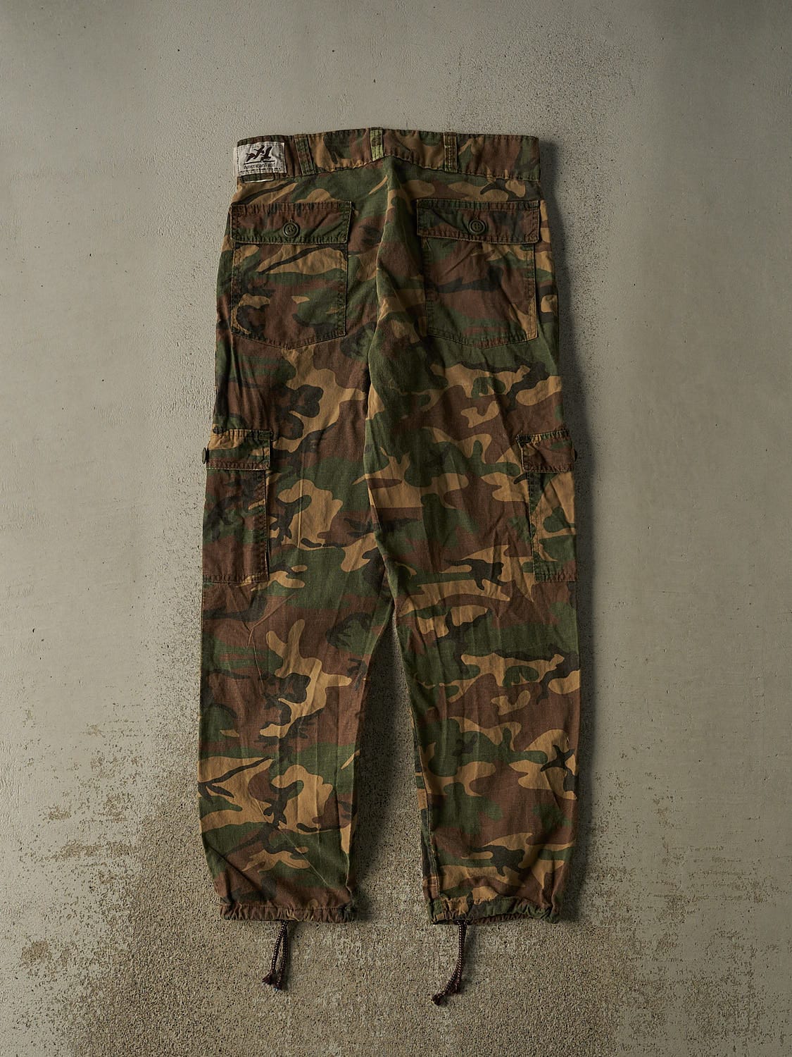 Vintage 90s Camo Cargo Pants (32x30)