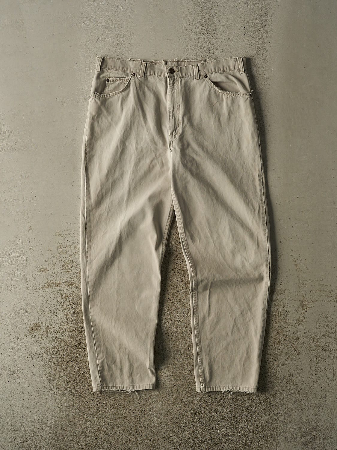 Vintage 90s Beige Levi's 634 Pants (37x30.5)