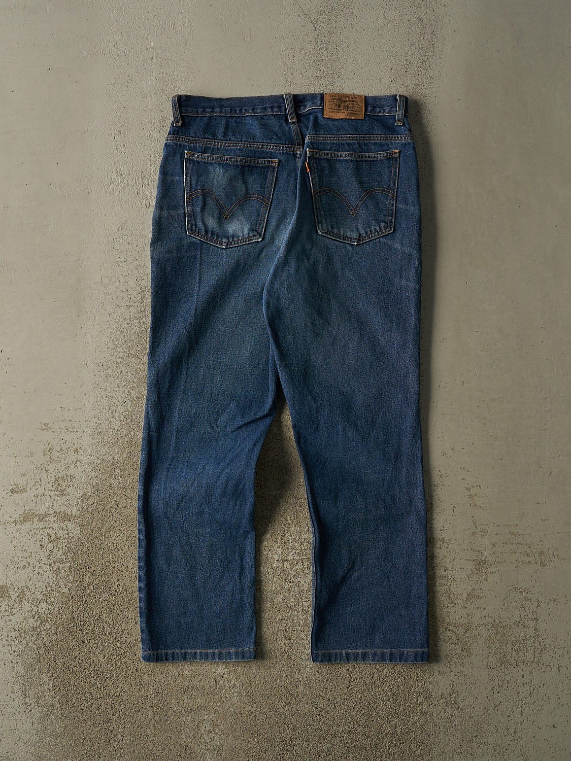 Vintage 80s Dark Wash Levi's Orange Tab Jeans (32x27.5)