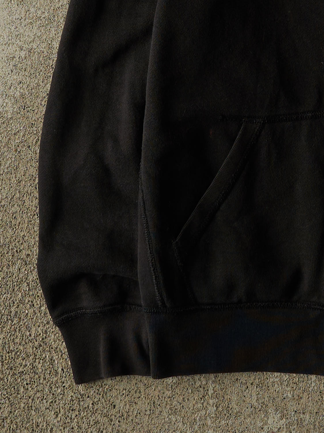 Vintage Y2K Black Polo Ralph Lauren Zip Up  Hoodie (S)
