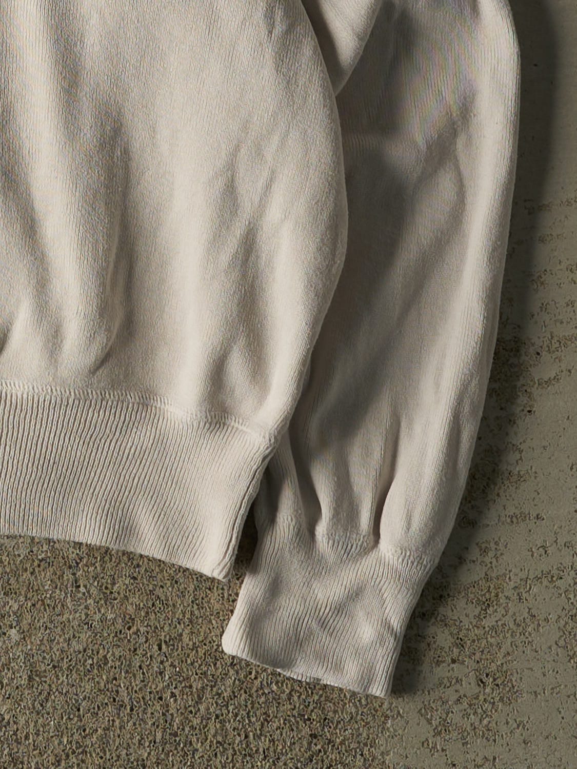 Vintage Y2K Beige Polo Ralph Lauren Embroidered Knit (M/L)