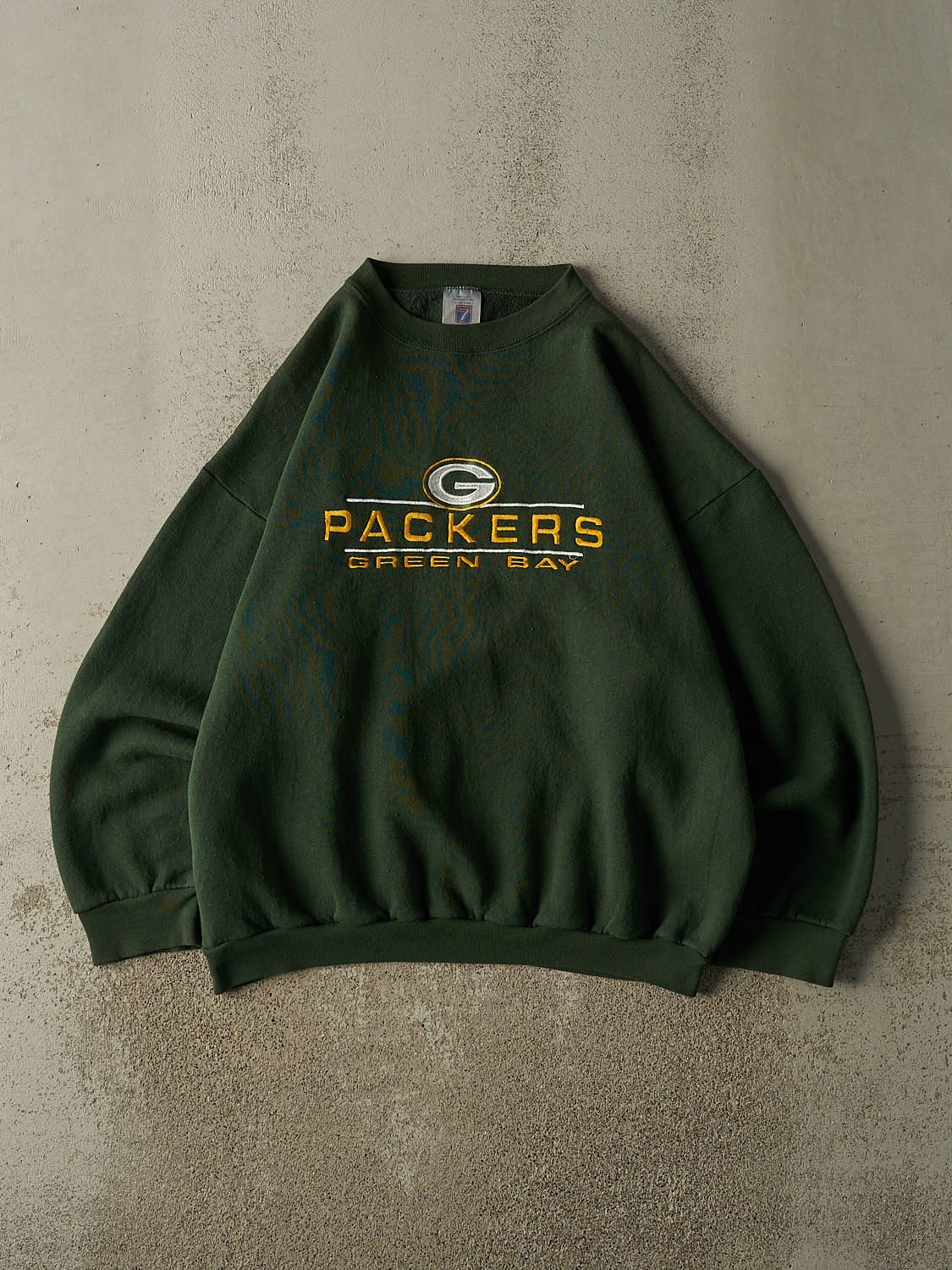 Vintage 90s Green Green Bay Packers Embroidered Crewneck (XL/XXL)