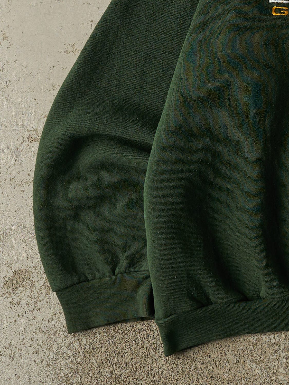 Vintage 90s Green Green Bay Packers Embroidered Crewneck (XL/XXL)