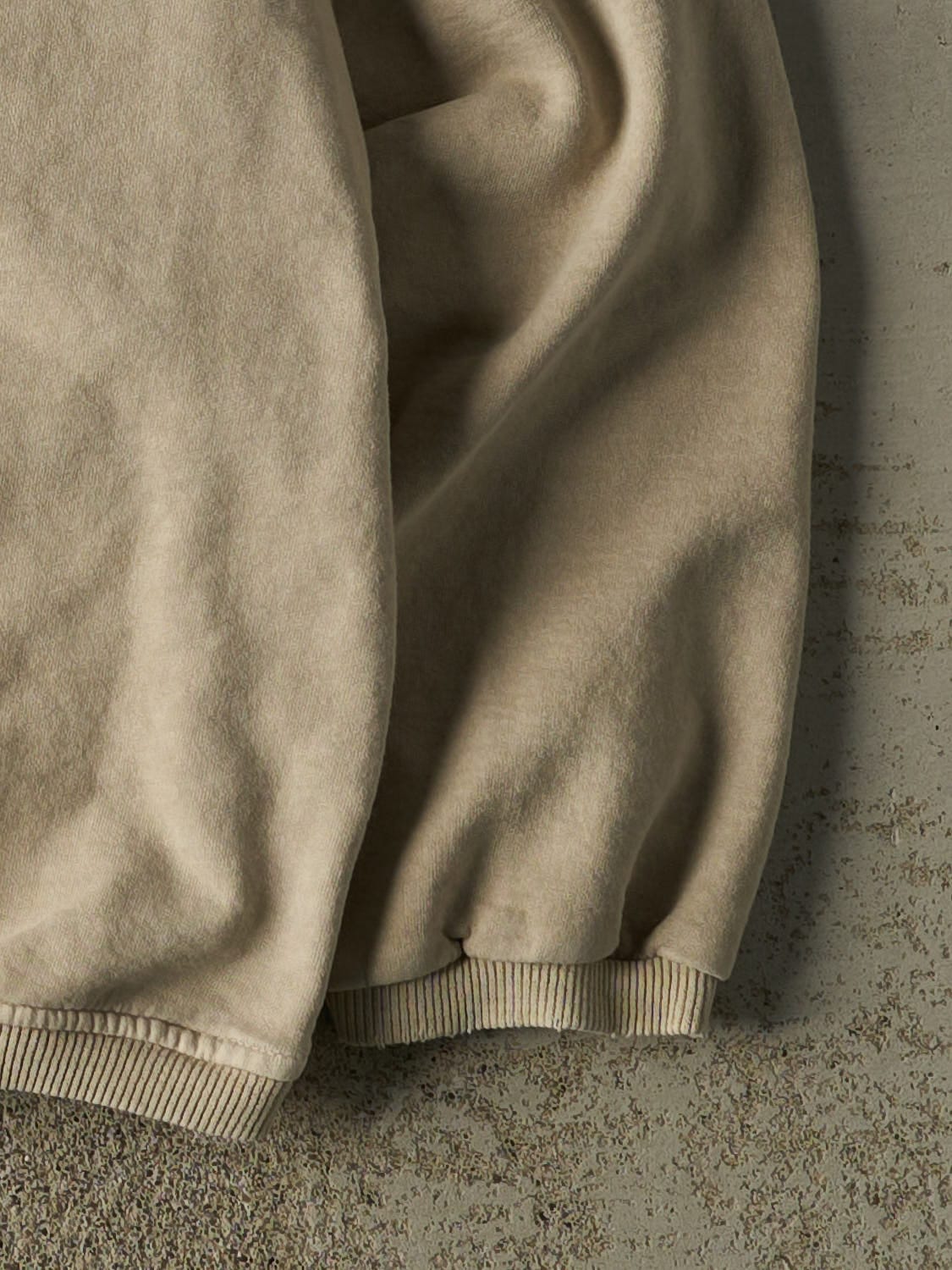 Vintage 90s Beige Bum Equipment Crewneck (XL)